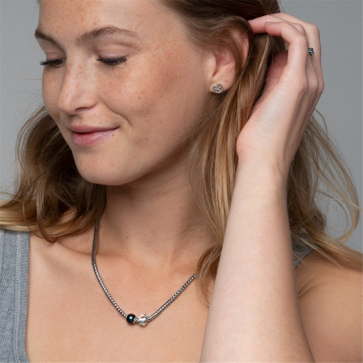 Trollbeads TAGBE-10238 Thuis bedel zilver met hartje