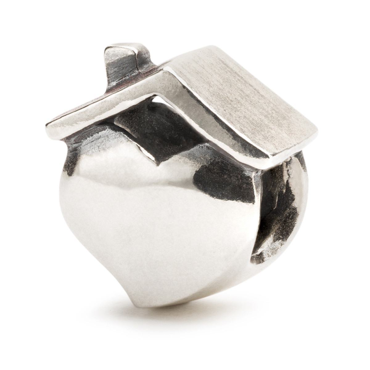 Trollbeads TAGBE-10238 Thuis bedel zilver met hartje