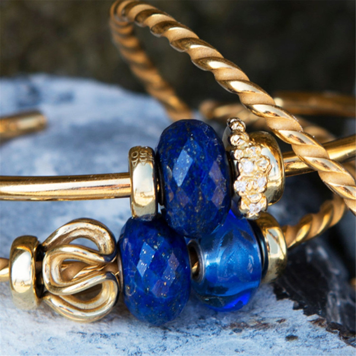 Trollbeads TAUBE-00103 Levenspad 18-karaat gouden bedel