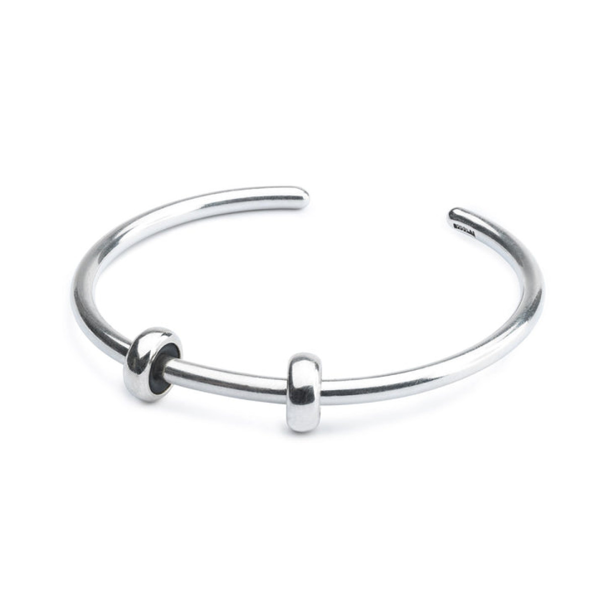 Trollbeads zilveren open bangle