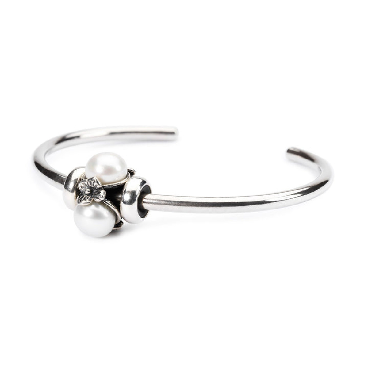 Trollbeads zilveren open bangle