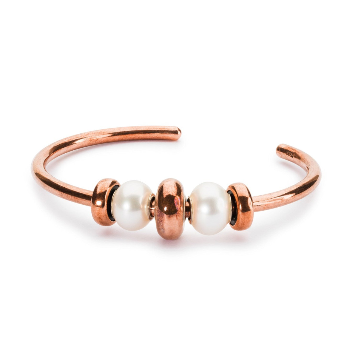Trollbeads koperen open bangle