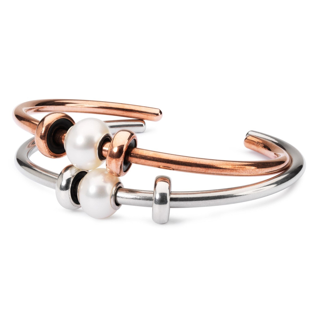 Trollbeads koperen open bangle