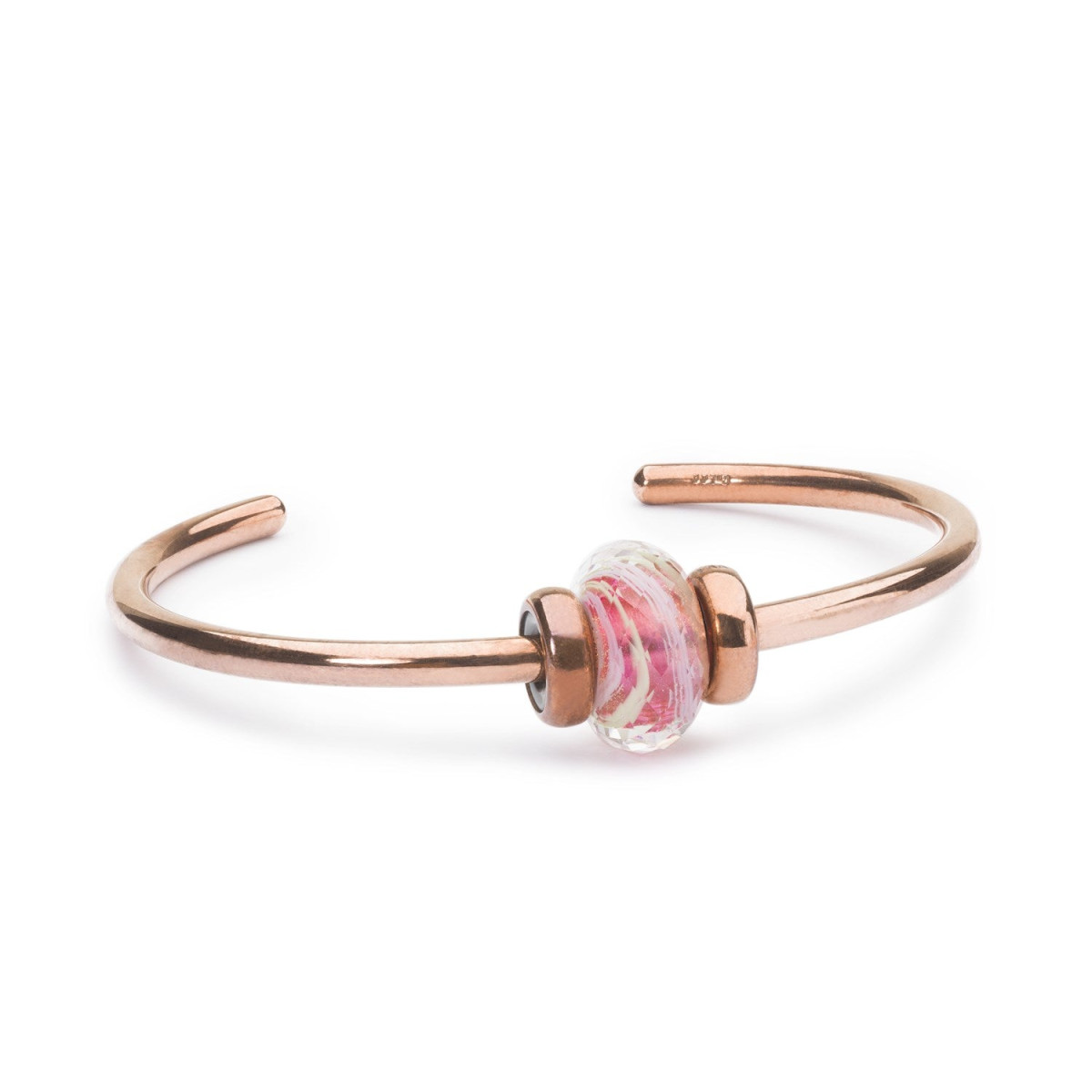Trollbeads koperen open bangle