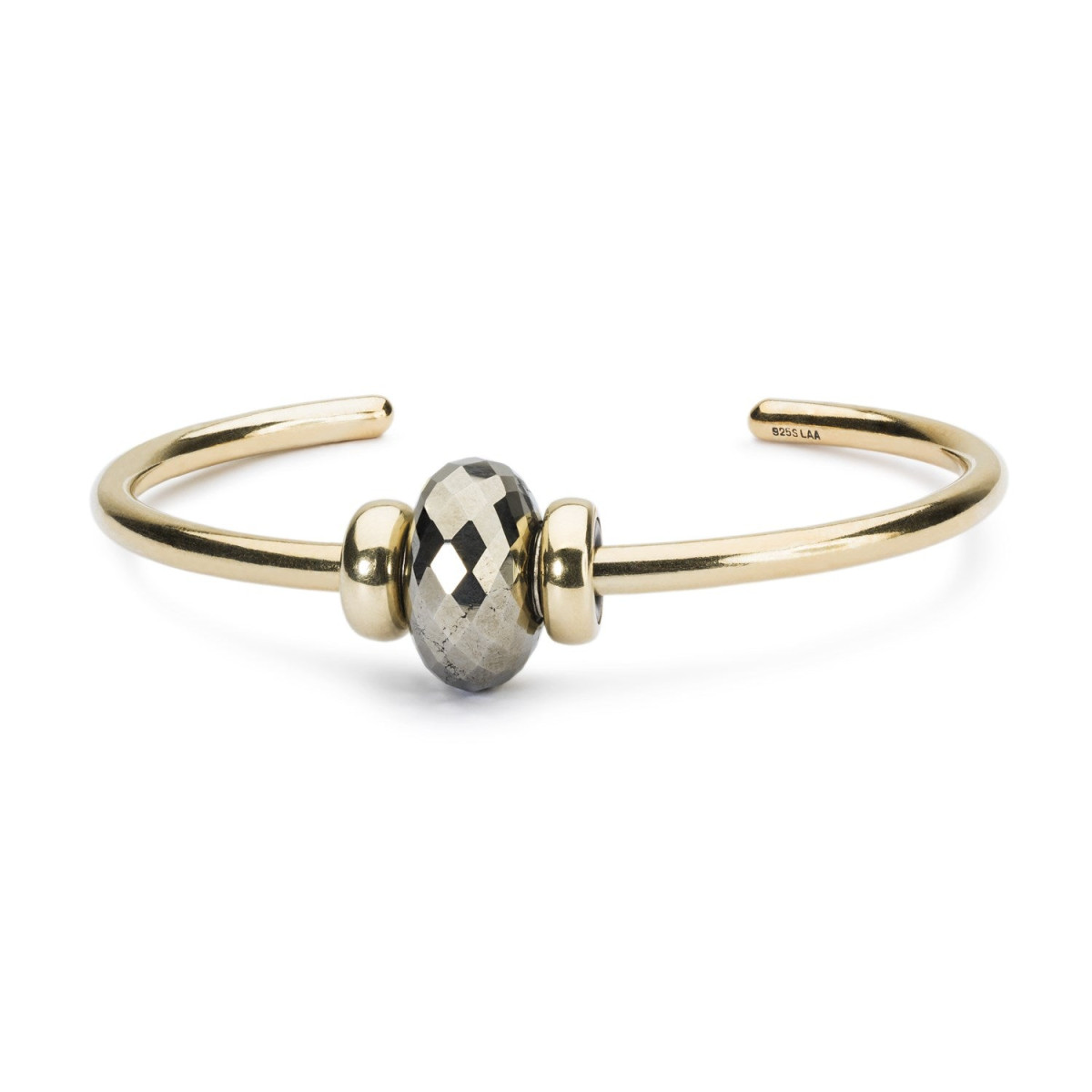 Trollbeads gold plated open bangle