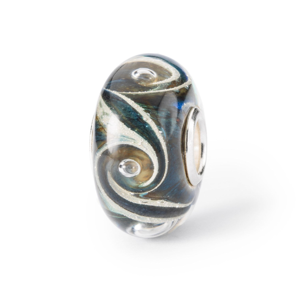 Trollbeads TGLBE-00230 Weideleven set kralen van glas met bloemen en vlinders