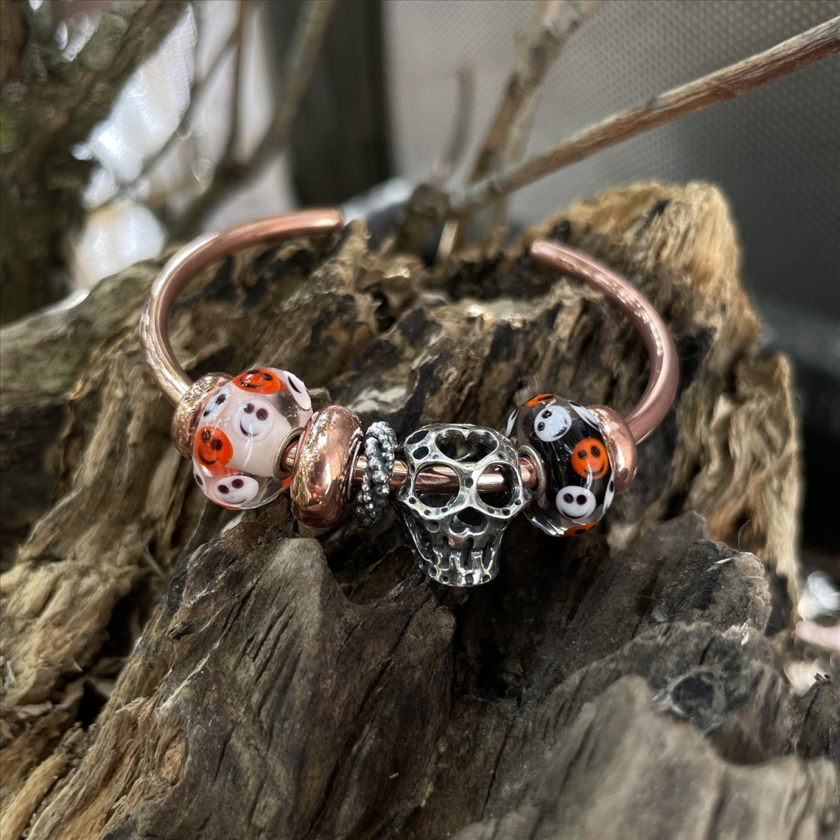 Trollbeads TGLBE-00244 Gelukkige gezinnen kralenset met smileys van glas