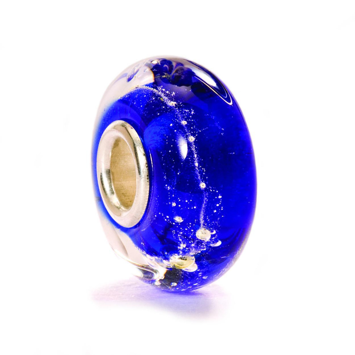 Trollbeads TGLBE-20053 Melkweg blauwe kraal glas