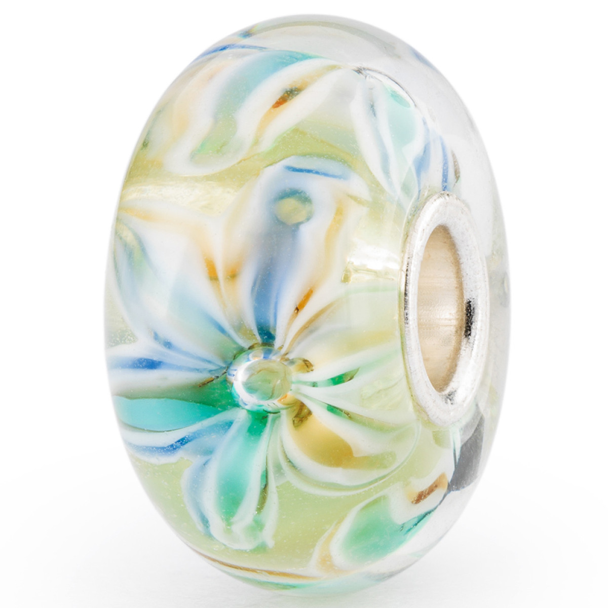 Trollbeads TGLBE-20365 Sprookjesbloem kraal van glas