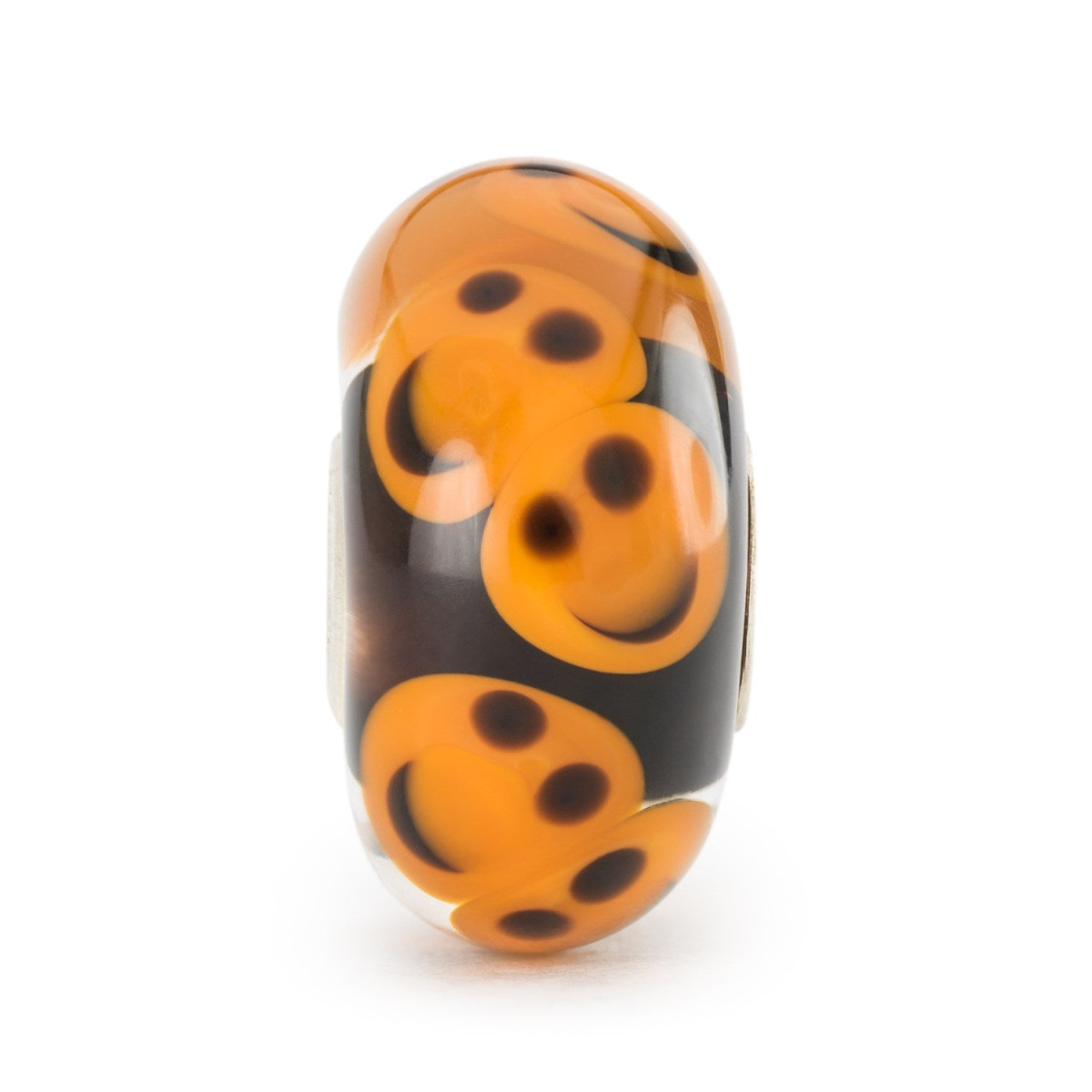 Trollbeads TGLBE-20434 Verenigde Familie kraal van glas met smileys