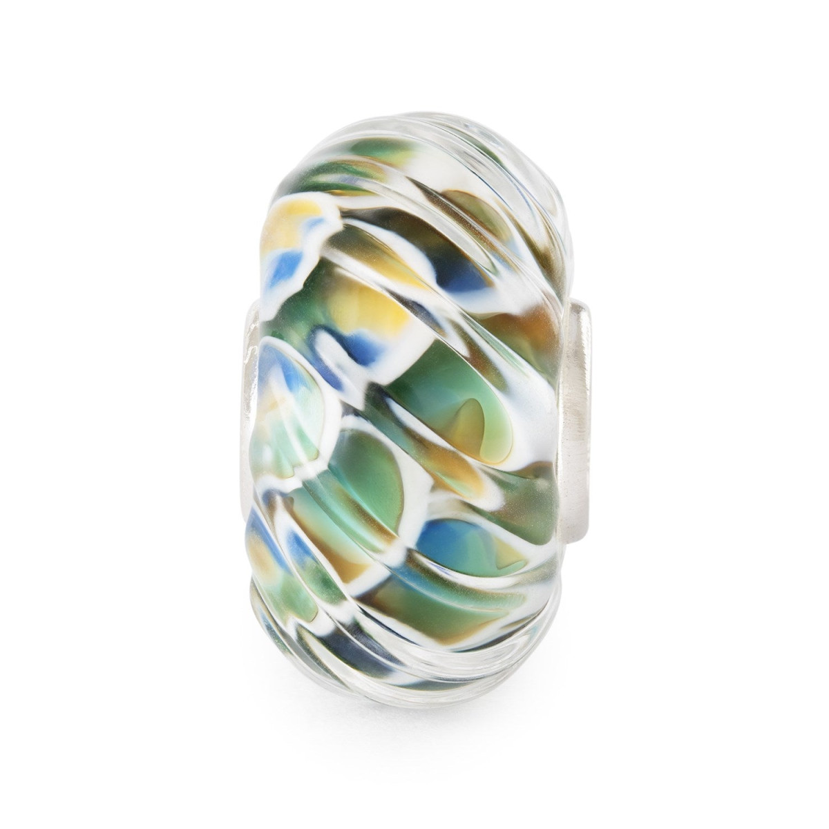 Trollbeads TGLBE-20437 Zeemeermingolven kraal van glas