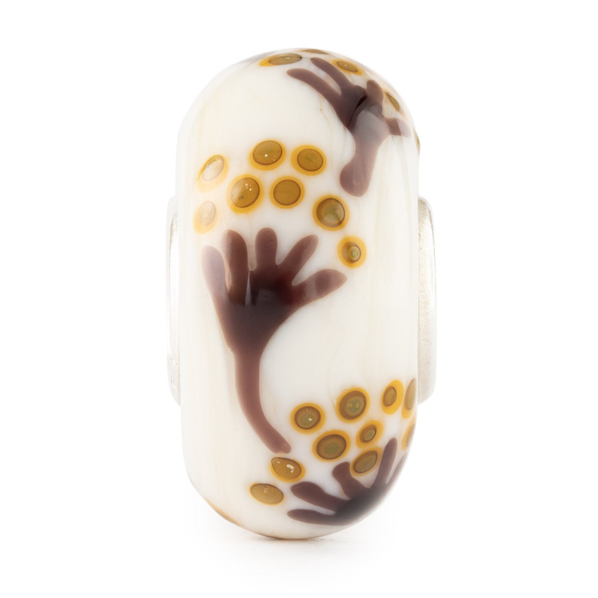 Trollbeads TGLBE-20468 Bosrust kraal met bruin gele bomen