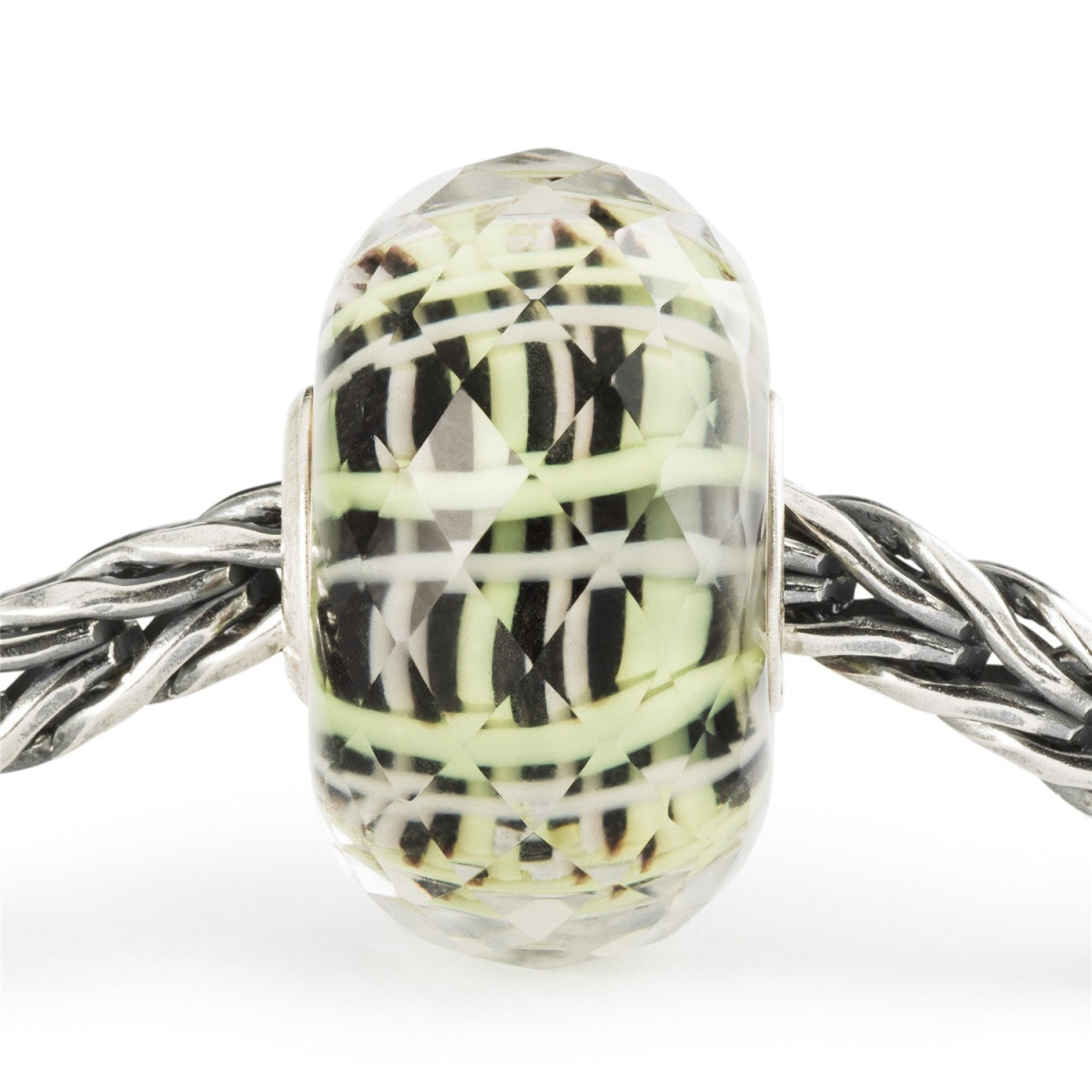 Trollbeads TGLBE-30136 Mand van Hoop kraal van glas en zilver