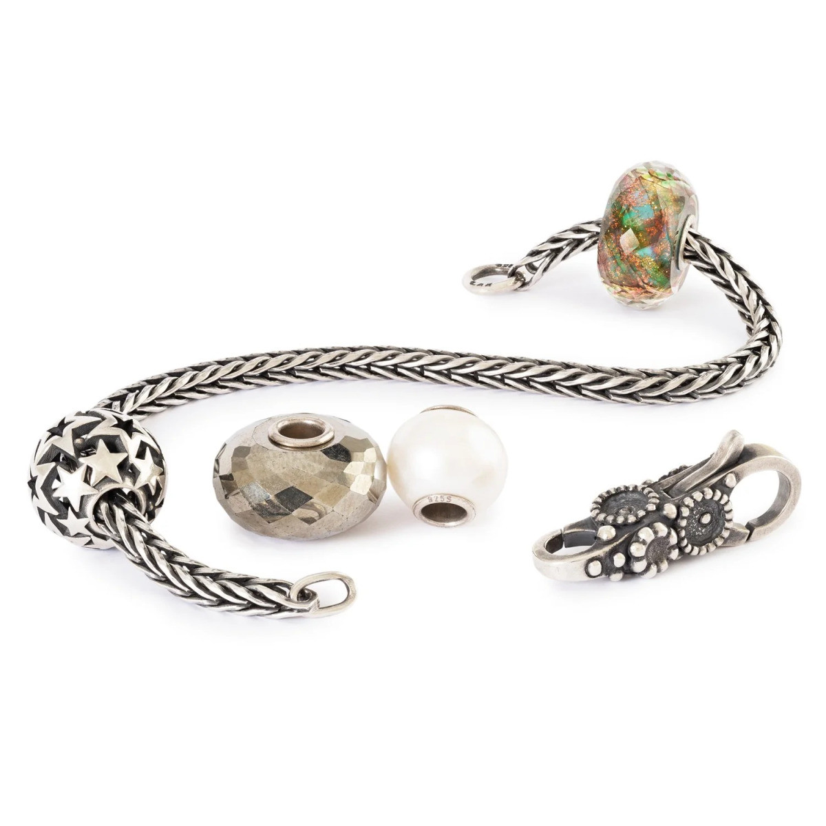 Trollbeads TGLBE-30178 multicolor kraal Tedere Zorg - Special edition