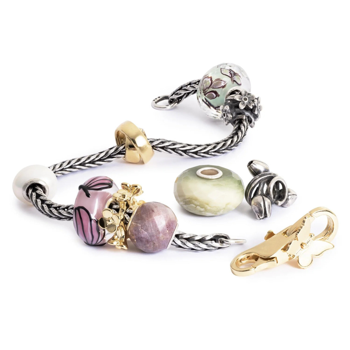 Trollbeads TGPBE-40002 glanzend vergulde Voor eeuwig bedel