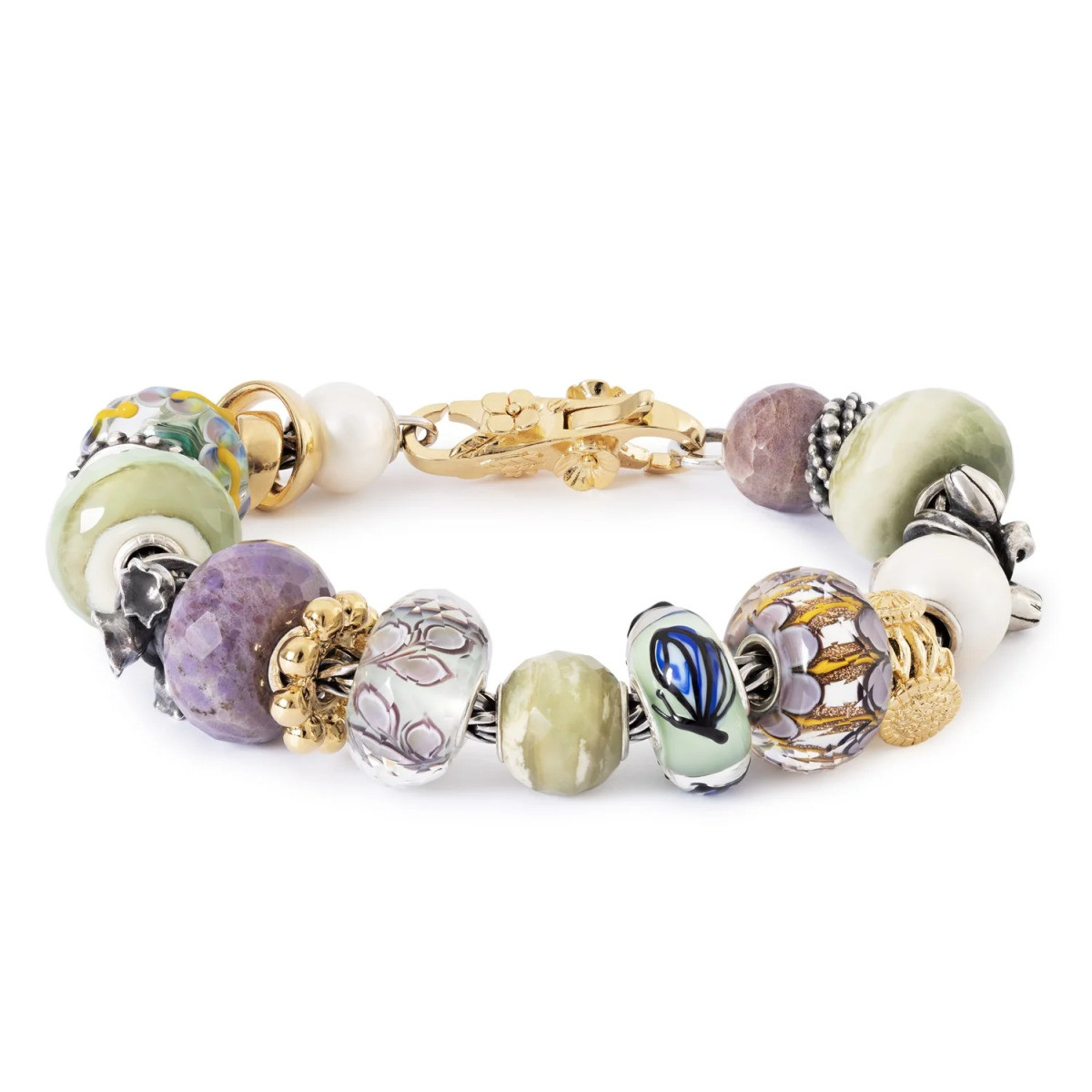 Trollbeads TGPBE-40002 glanzend vergulde Voor eeuwig bedel