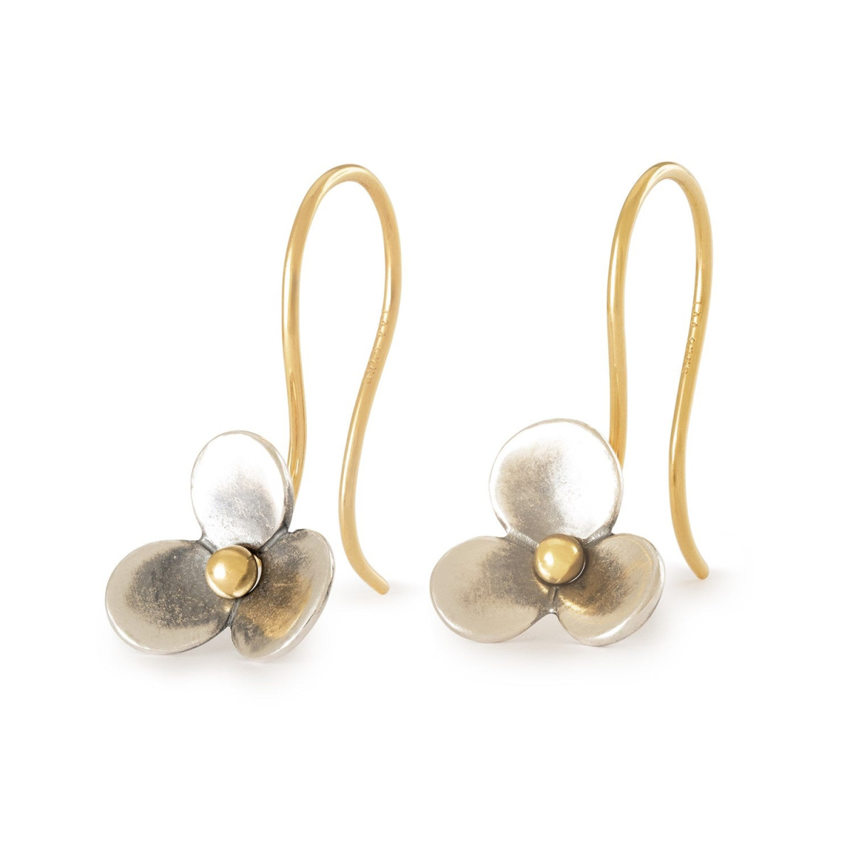 Trollbeads TGPEA-00007 gold plated oorhaakjes