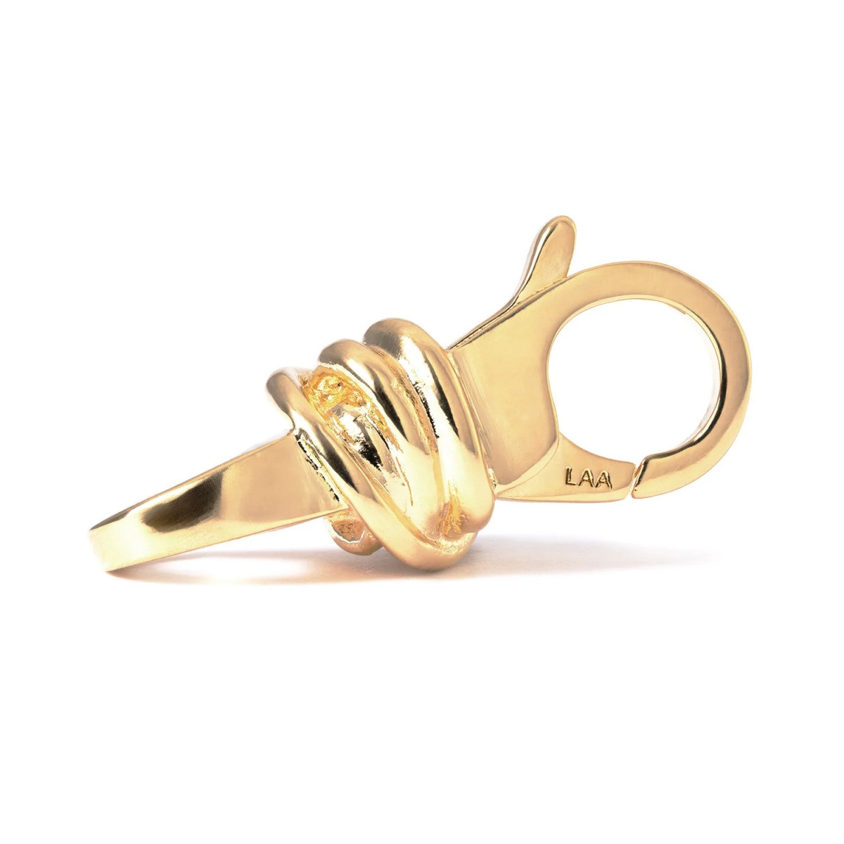 Trollbeads TGPLO-00001 goudkleurige sluiting Geluksknoop