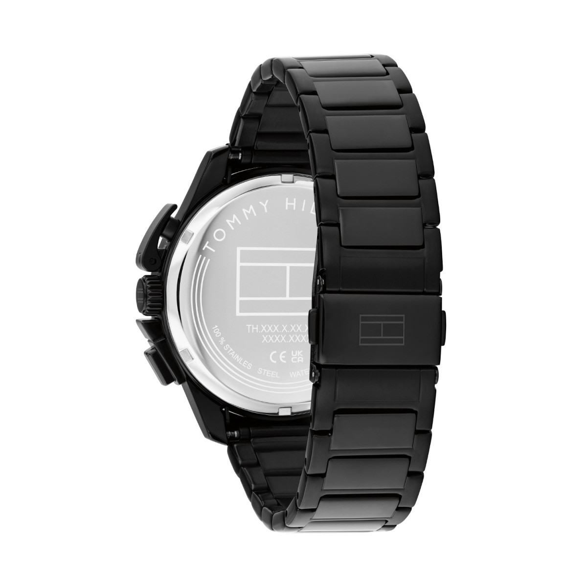 Tommy Hilfiger Bank TH1792262 herenhorloge staal met zwarte wijzerplaat - Ø 44mm
