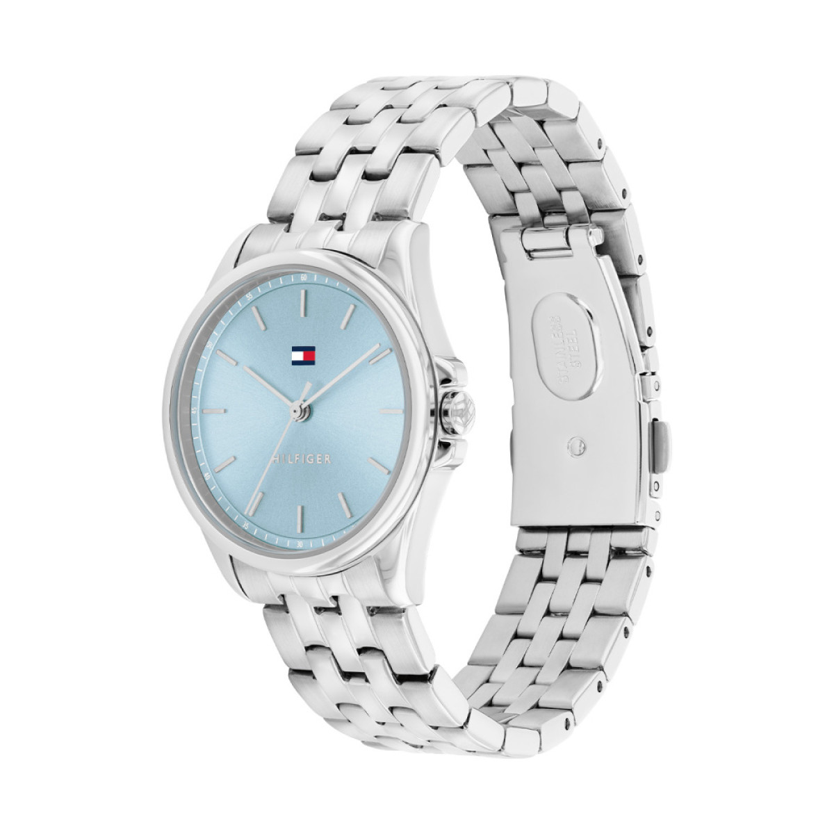 Tommy Hilfiger Jade TH1782771 Blauw dameshorloge van staal met schakelband - Ø 30 mm