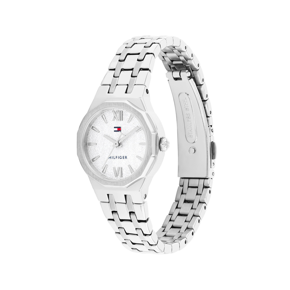 Tommy Hilfiger Mackenzie TH1782889 dameshorloge zilverkleurig van staal - Ø 25 mm