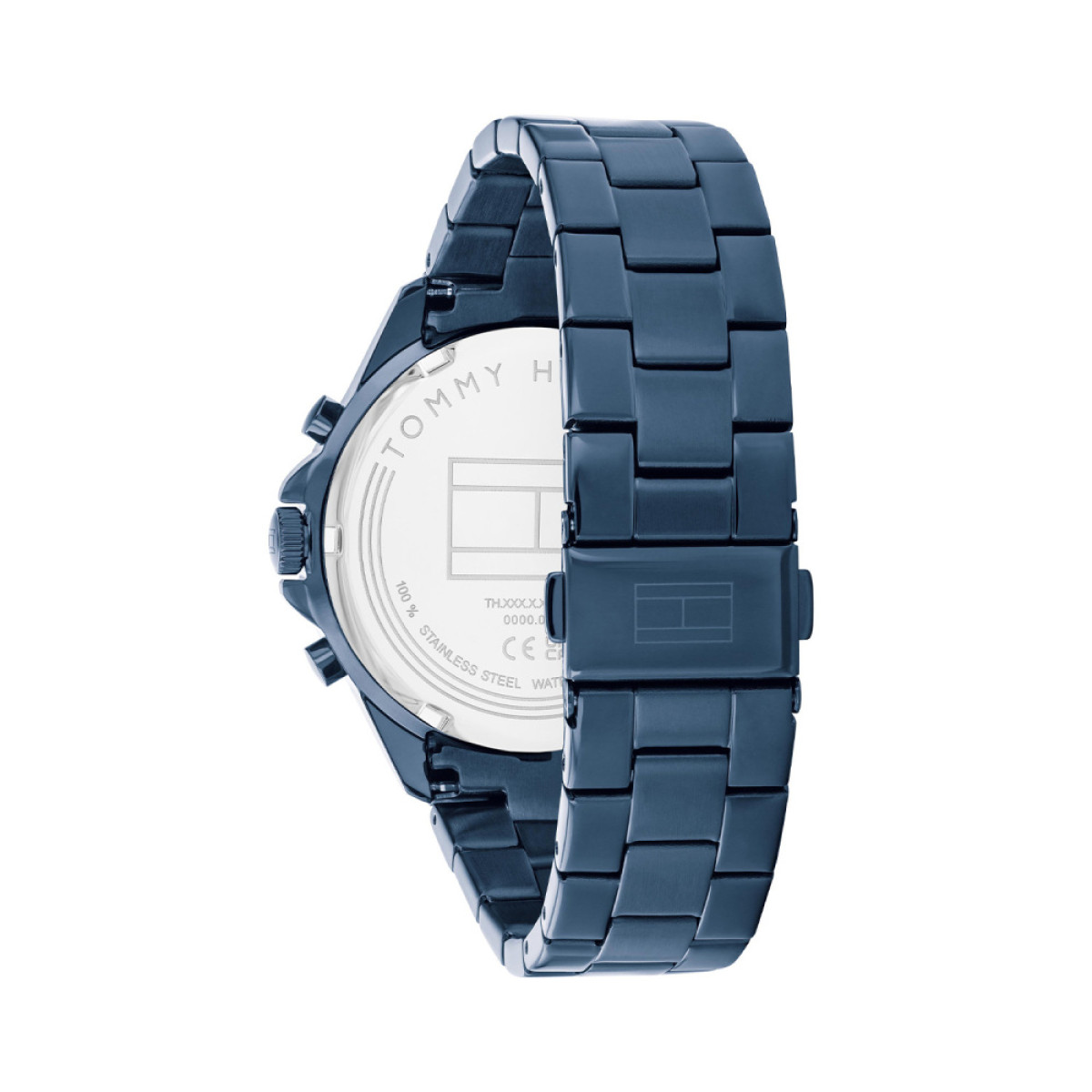Tommy Hilfiger Mellie TH1782743 Blauw dameshorloge met stalen schakelband - Ø 40 mm