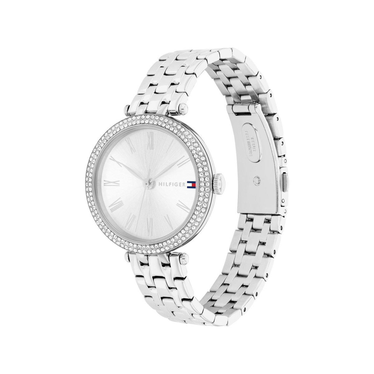 Tommy Hilfiger Natalie TH1782719 Dameshorloge - Zilverkleurig staal met ronde kast - Diameter 34 mm