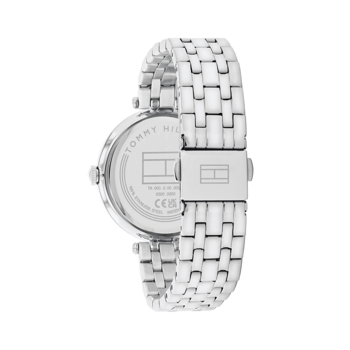 Tommy Hilfiger Natalie TH1782719 Dameshorloge - Zilverkleurig staal met ronde kast - Diameter 34 mm