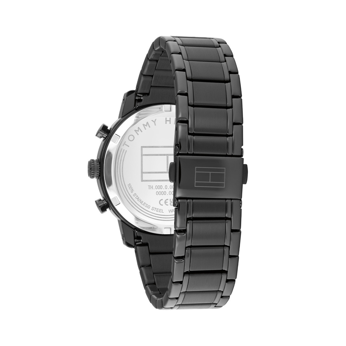Tommy Hilfiger Oxford TH1710730 herenhorloge van staal met grijze wijzerplaat - Ø 42 mm