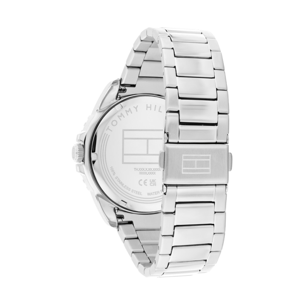 Tommy Hilfiger Oceanic TH1792202 Herenhorloge met stalen band en blauwe wijzerplaat - Ø 42 mm