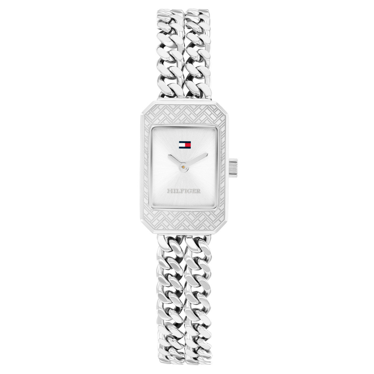 Tommy Hilfiger Sarah TH1782841 dameshorloge van staal met zilverkleurige wijzerplaat - 16x24.5 mm
