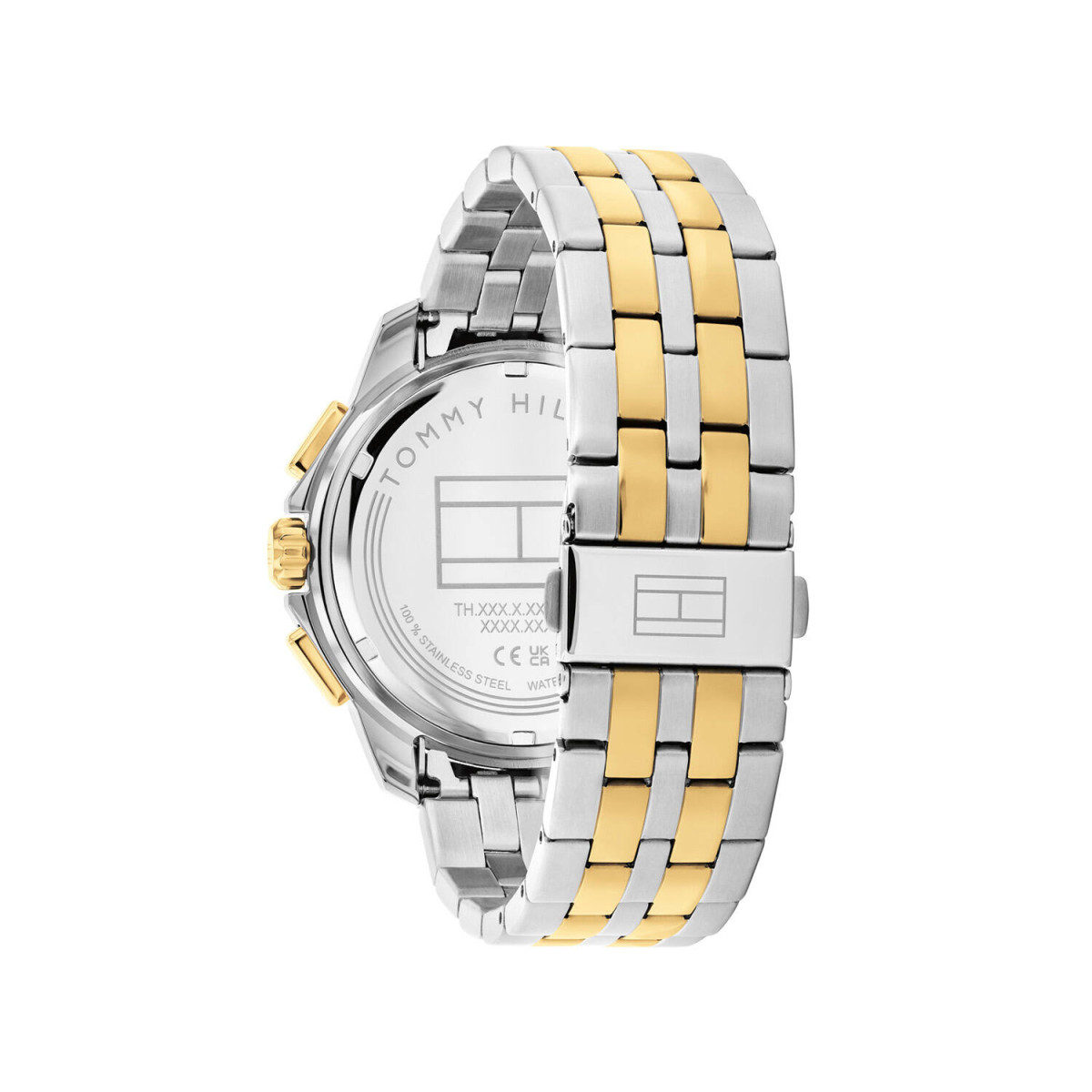 Tommy Hilfiger Walker TH1710621 Chronograaf herenhorloge van staal met grijze wijzerplaat - Diameter 44 mm