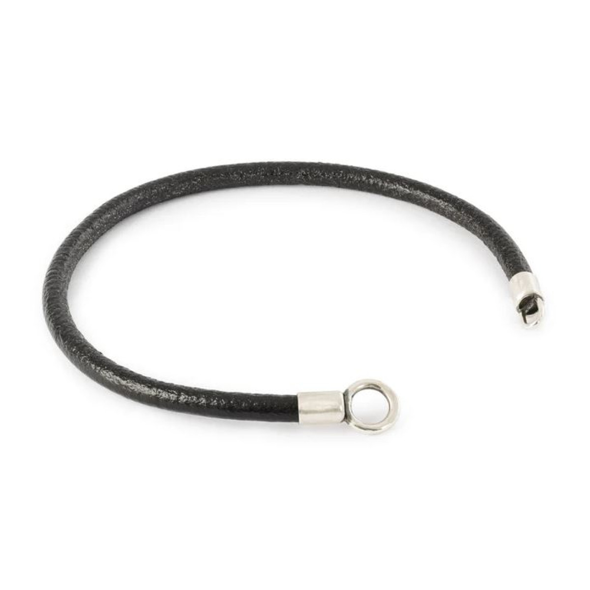 Trollbeads zwarte koordarmband zonder sluiting