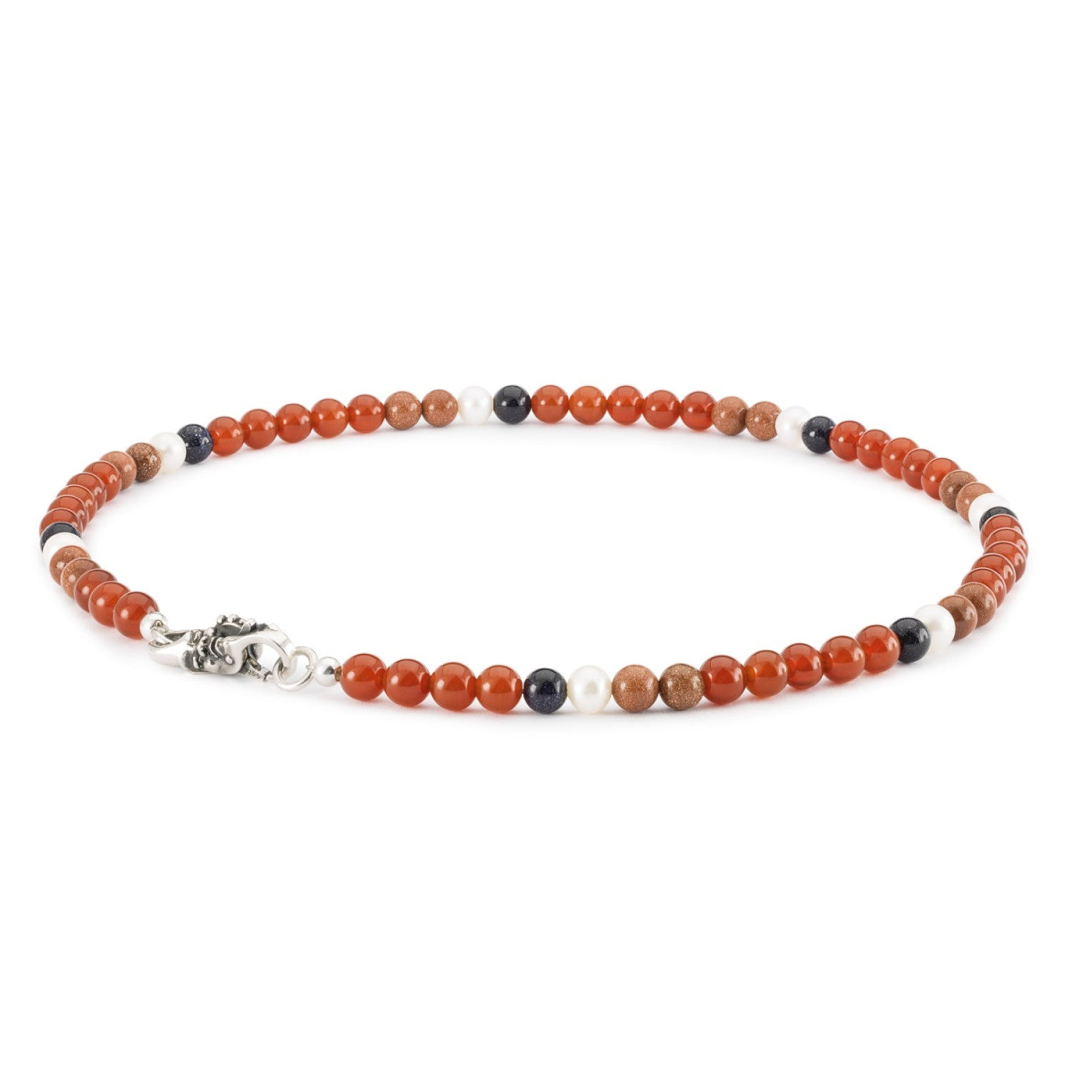 Trollbeads Dromen van Vitaliteit edelstenen ketting 