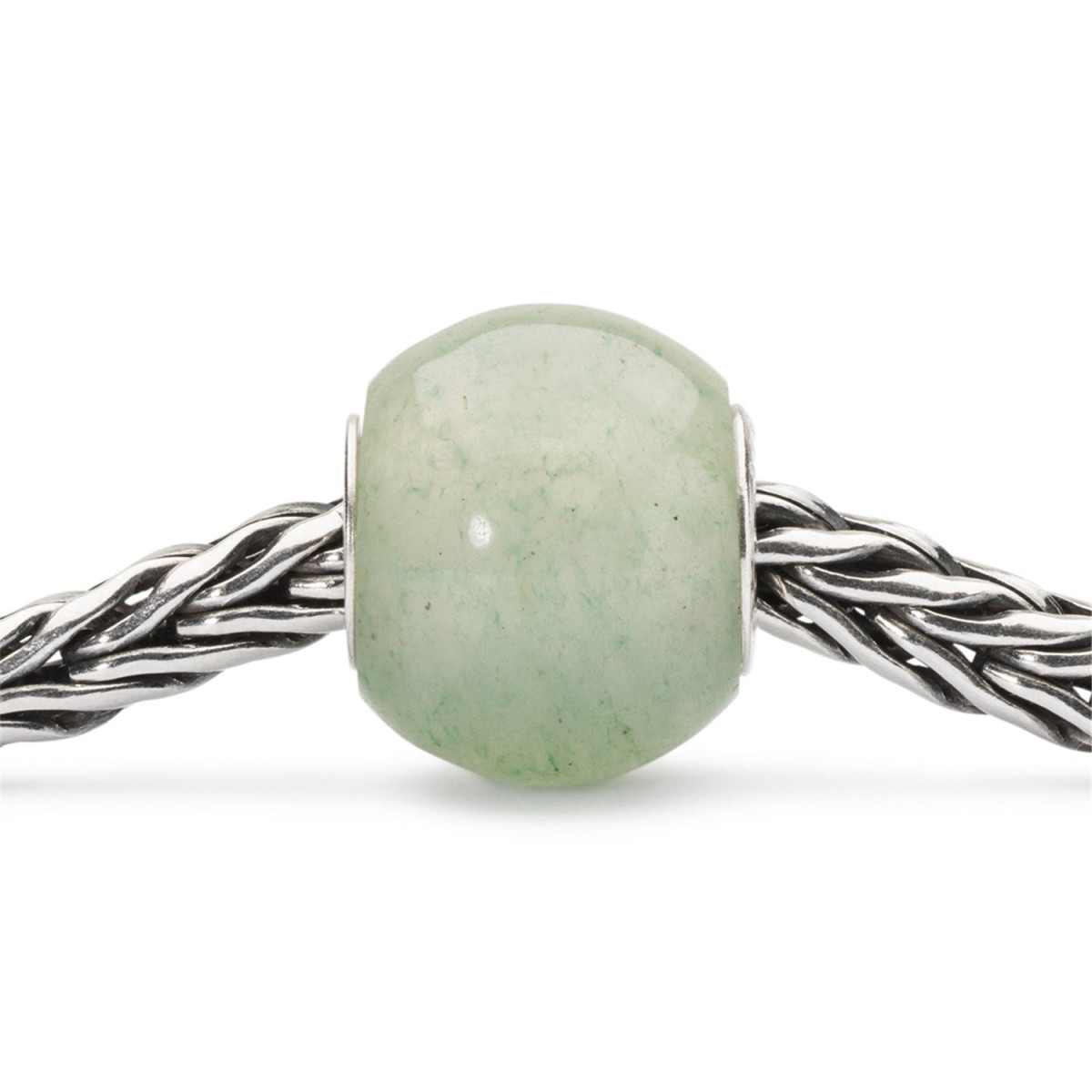 Trollbeads TSTBE-00018 groene ronde Aventurijn bedel