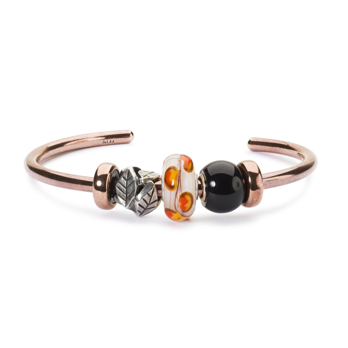 Trollbeads TSTBE-00024 Zwarte ronde onyx bedel