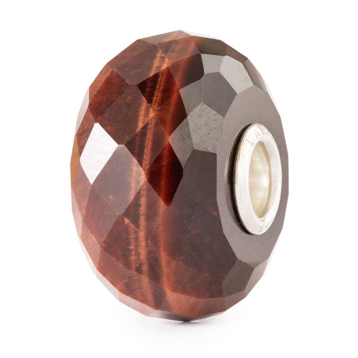 Trollbeads TSTBE-20009 kraal met gefacetteerd rood tijgeroog