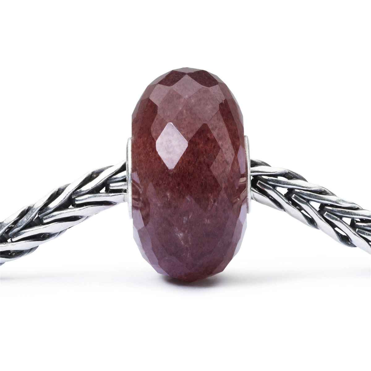Trollbeads TSTBE-20025 Aardbeikwarts bedel roze