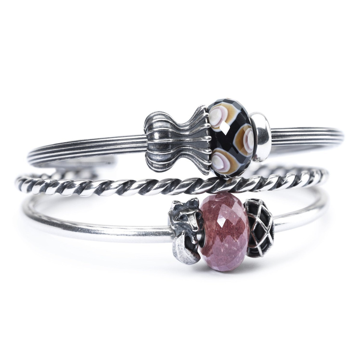 Trollbeads TSTBE-20025 Aardbeikwarts bedel roze