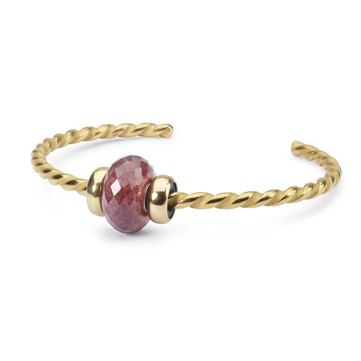 Trollbeads TSTBE-20025 Aardbeikwarts bedel roze