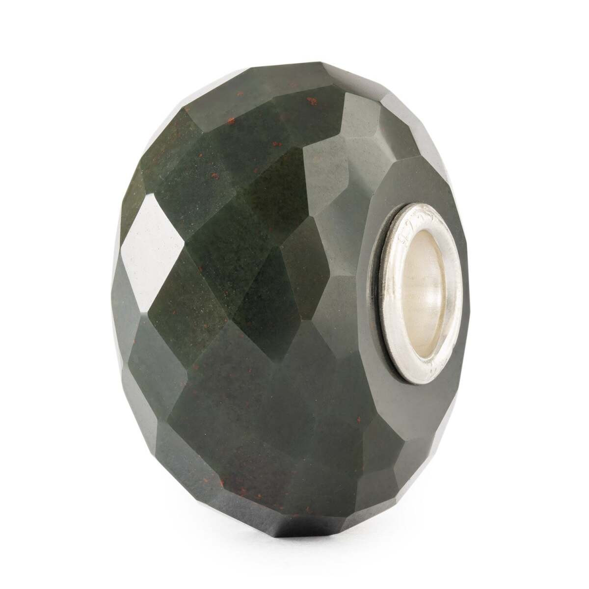 Trollbeads TSTBE-20046 kraal met Groene gefacetteerde chalcedoon