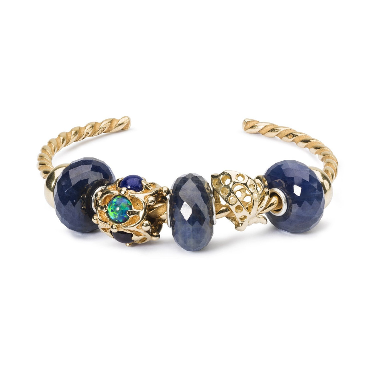 Trollbeads TSTBE-30001 blauwe Saffier bedel