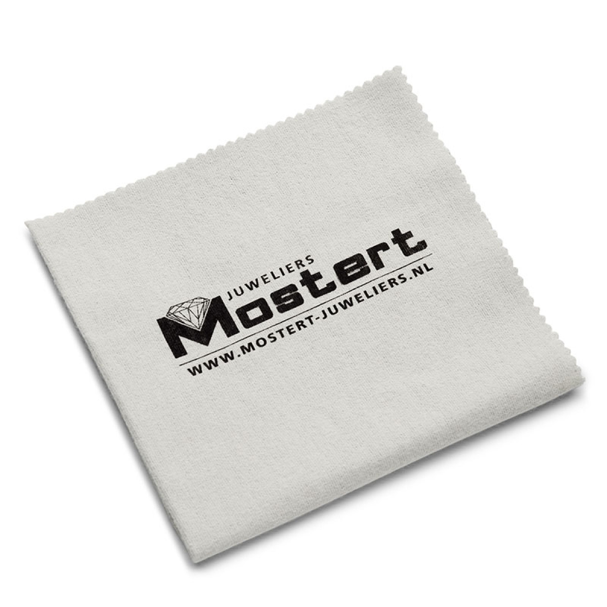 Mostert sieraden poetsdoek