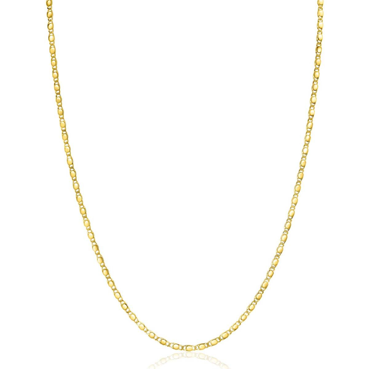 Zinzi ZGC497 gouden schakelketting 1.7 mm breed - Lengte 41-43 cm