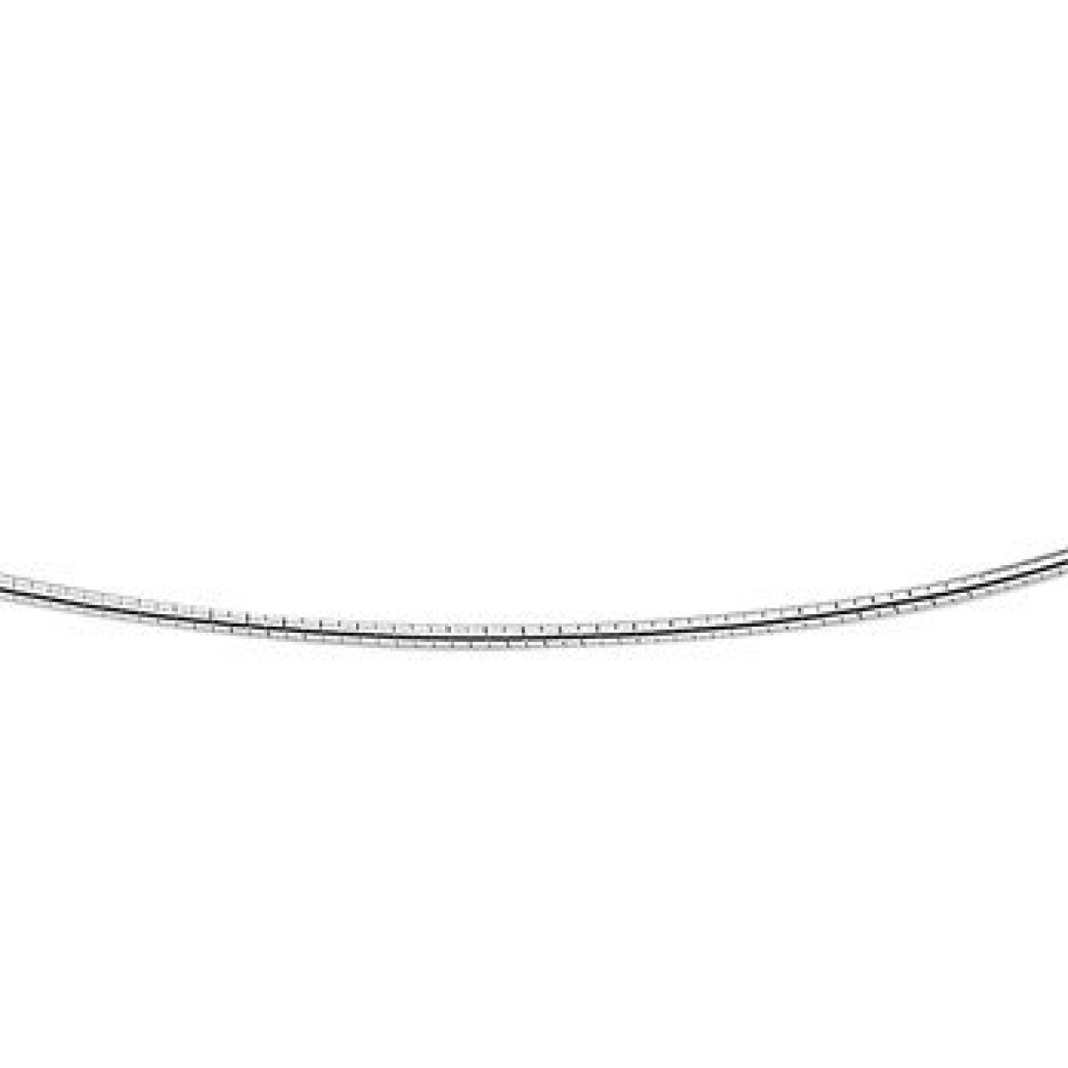 Zilveren ketting omega 1.5 mm