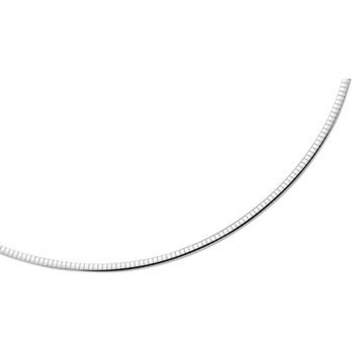 Zilveren ketting omega 4.0 mm