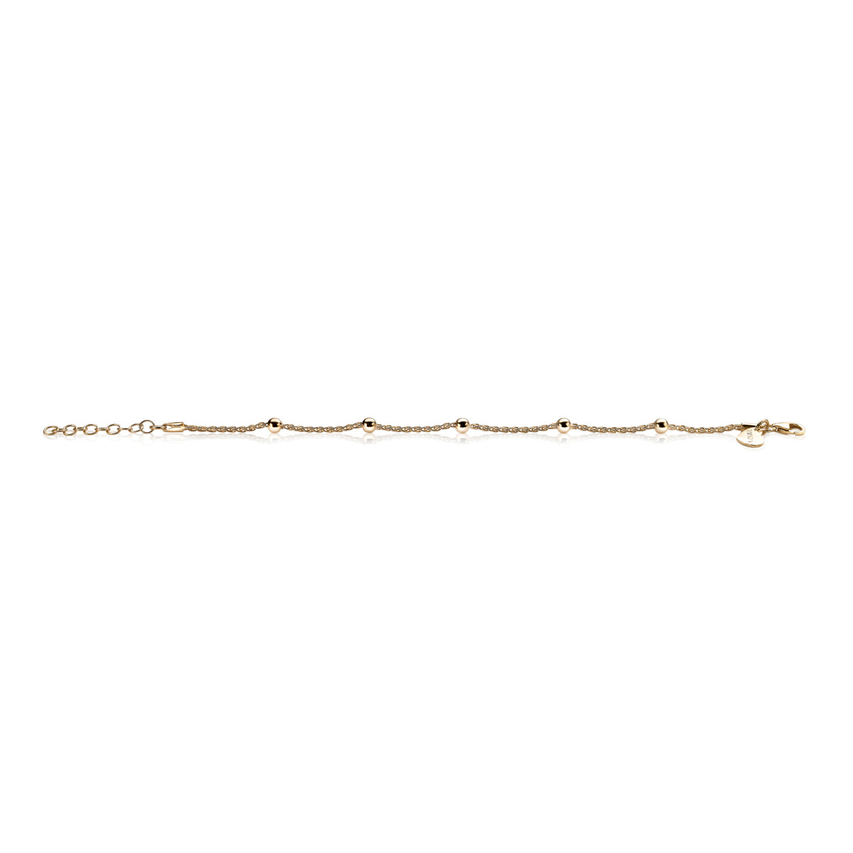 Zinzi roségekleurde fantasie armband ZIA1128R
