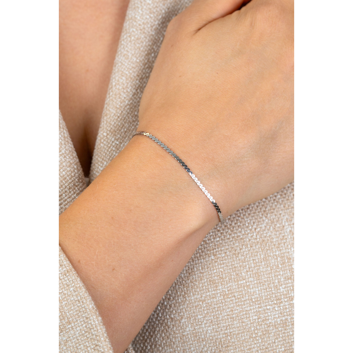 Zinzi ZIA2774 zilveren schakelarmband S schakels 1.9 mm breed - Lengte 16-19 cm