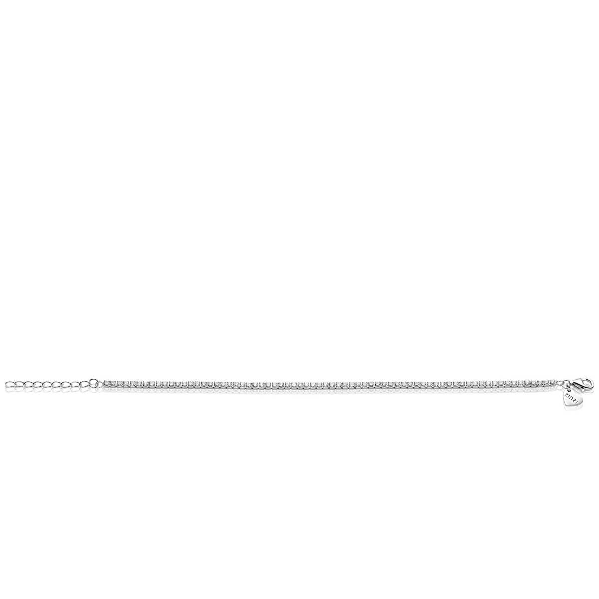 Zinzi ZIA2795 zilveren tennisarmband met zirkonia's 2.3 mm breed - Lengte 17-20 cm