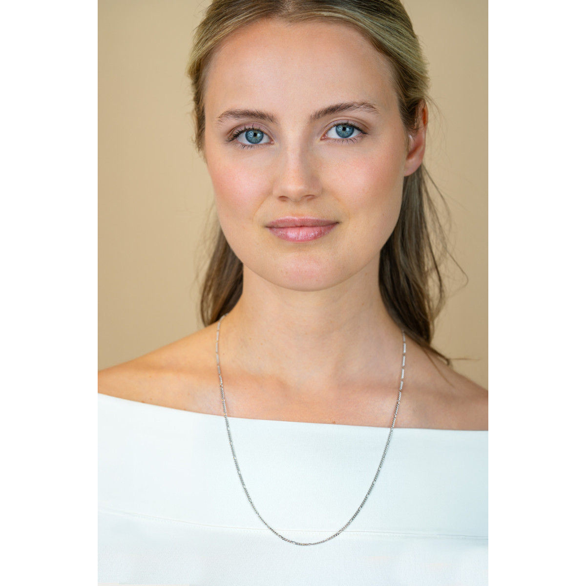 Zinzi ZILC-F60 zilveren figaro ketting voor hanger - Lengte 60-63 cm